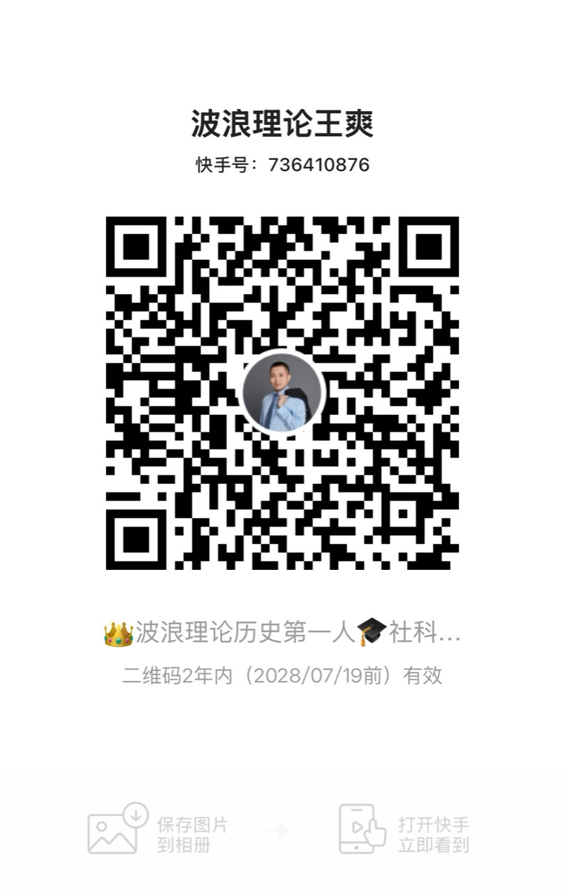 波浪理论王爽快手二维码